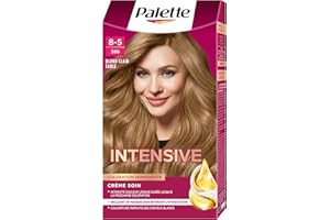 Schwarzkopf - Palette - Coloration Permanente Cheveux - Crème Soin - Couvre 100% des Cheveux Blancs - Tenue 8 semaines - Blond Clair Sablé 386