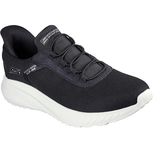 MBT SF-Modena III Slip On herenschoenen, fysiologische schoenen met slip & fit-technologie voor moeiteloos dragen. Bovenmateriaal van ademend mesh en kunstleer., Zwart, 43.5 EU