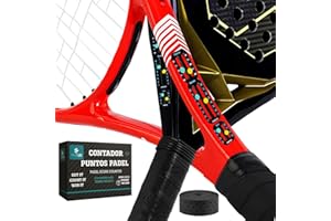 PADELEI Zähltafel für Tennis und Padel – Punktzähler für Schläger – Selbsttraining Tennis Zubehör – Paddle Tennis Gadget – Tennis & Padel Training Tool