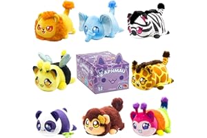 Aphmau 6” MeeMeow Mystery Plush – Series 1 Safari; YouTube Gaming Channel, Blind Box, 1 of 8 Possible Safari MeeMeows, Official Merch