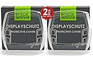 i-LEFANTE 2 piezas para Bosch Intuvia Display Protection | Protección de pantalla E-bike | Transparente e impermeable | Protección contra golpes y arañazos | 2 PACK