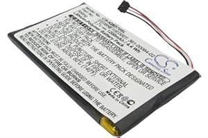 TECHTEK TCTK Akkus 1200mAh Kompatibel mit [Garmin] Nuvi 3700, Nuvi 3760, 3760T, 3790, 3790T Ersetzt 361-00046-02, 361-00064-02, EE06HE10E00EF FBA