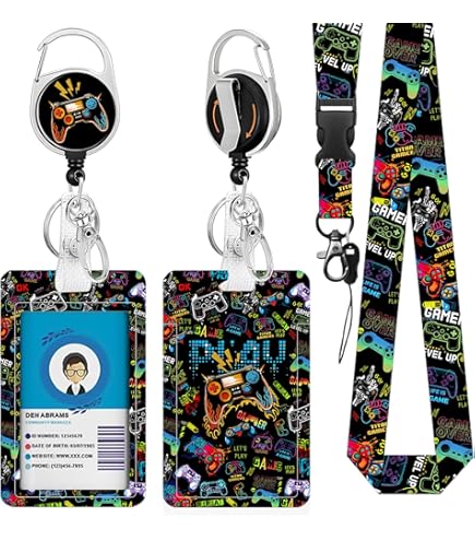 Funny Anatomy Fans Gift Badge Holder With Retractable Reel - View #6