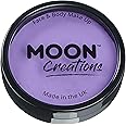 Moon Creations Pro Face & Body Makeup | Lilac | 36g | Professional Colour Paint Cake Pots for Face Painting | Face Paint For Kids, Adults, Fancy Dress, Festivals, Halloween