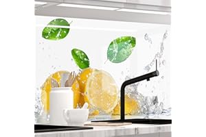Stickerprofis Küchenrückwand hochglänzend selbstklebend - FRUIT SPLASH - 1,8mm, Hartkunststoff, alle Untergründe, Spritzschutz, PREMIUM 60 x 340cm