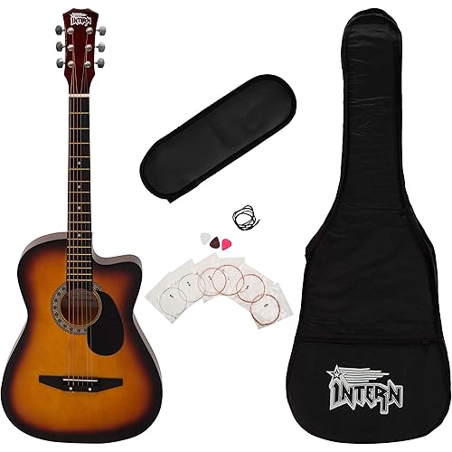 Acoustic Guitar Kits (Glossy Guitars, Sunburst)