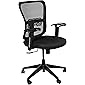 Amazon Brand - Solimo Accord Chair (Fabric ,black,1 Piece)