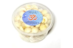 OMG DEALS OMG-Deal - Stoppini in puro cotone Ghee, confezione da 100 pezzi, per Diya Batti/Puja Batti