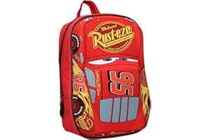 Disney 760-8462 Piston Cup Champion Cars Lightning McQueen plecak z efektem 3D, 31 cm