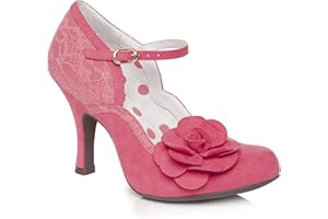 Ruby Shoo Belle Divino Exclusive Josie Lace Mary Jane High Heel Pumps