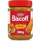Biscoff Lotus Crunchy S&uuml;r&uuml;lebilir &Ccedil;ıtır Karamelize Bisk&uuml;vi Ezmesi 380 Gr