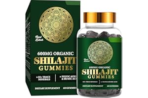 WERPOWER Shilajit Original Shilajit Gummies 60Pcs Shilajit Original Himalaya Bio
