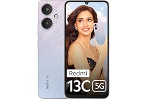 Redmi 13C 5G (Startrail Silver, 4GB RAM, 128GB Storage) | MediaTek Dimensity 6100+ 5G | 90Hz Display