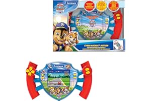Lexibook, Paw Patrol Cyber Arcade Motion® Console with Gesture Control, Color LCD Screen 2.8'' and 50 Games Including 10 from Paw Patrol Universe, JL3180PA