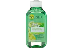 Garnier Clean & Fresh Occhi Struccante/absc hmink Medio rimuove wasserfestes Make Up (con estratto di uva) occhio aerztlich testato, 1er Pack – 125 ML