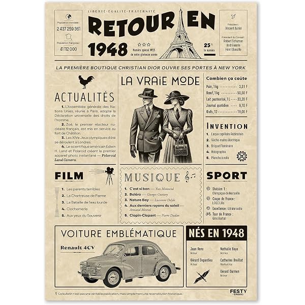Sweat à Capuche "77 Ans" - Cadeau Anniversaire Novembre 1948 - Vintage - Pour Homme/Femme - 7