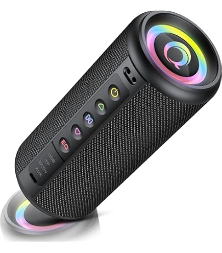 taopodo Portable Bluetooth Speaker with 30W Stereo Sound, 3 EQ
