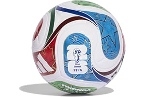 ‎ADIDAS Adidas FIFA World Cup 26 Trionda League - Unisex Fußball für Erwachsene, Farbe Weiß, 38 EU