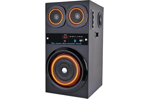 UIC-TWR-8101 Kingkong Pro Bluetooth Tower Speakers/Home Theatre/Party Speaker/Extreme Bass with MIC Slot, Bluetooth, AUX, USB Port & Remote Control (90 Watt - Black)