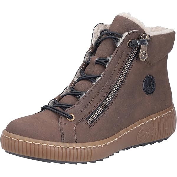 Rieker Dames 72382 korte laarzen, blauw, 38 EU, blauw, 38 EU