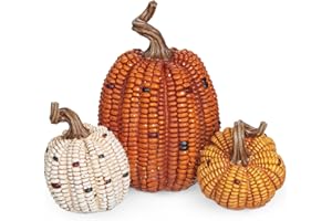 ‎OAIRSE Oairse Künstlicher Kürbis aus Kunstharz, Herbstdeko für Halloween für Halloween DIY-Herbstdekorationen, Herzstück für Herbsthochzeit, Herbst-Wohnkultur, Thanksgiving-Dekoration