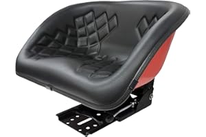 KLARA SEATS Schalensitz mit Federung Metall Rot, Polster SW