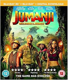 Jumanji The Next Level 2 Discs Uhd Bd Blu Ray 2019 Region Free Amazon Co Uk Dwayne Johnson Jack Black Kevin Hart Karen Gillan Nick Jonas Awkwafina Rory Mccann Alex Wolff Morgan Turner