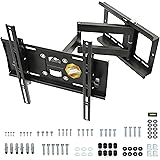 RICOO TV Wandhalterung Schwenkbar Neigbar, (R23-S) Universale TV-Halterung für 31-65 Zoll (bis zu 95-Kg, Max-VESA 400x400 mm)