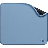Logitech Mouse Pad - Studio Series, Computer Mouse Mat with Anti-slip Rubber Base, Easy Gliding, Spill-Resistant Surface, Dur
