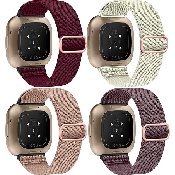 Set De 5 Curele Pentru Fitbit Versa 3/Fitbit Sense GrTrees, Nailon