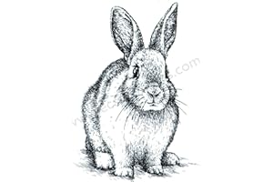 NELLIE SNELLEN Clear stamps - Animals - Kaninchen