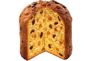 PVL TRADE Italian Traditional Panettone Cake with Candied Fruit 500g