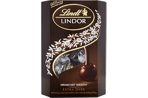Lindt Lindor 60% Dark Chocolate Cornet 200 g (Pack of 2)