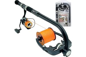 American Spirit Fishing Line Spooler, No Line Twist, Portable Line Winding System, Zero Twist Line Spooler for Reels or Casting Reel, Ultimate Fishing Line Winder Spooler Eliminates Line Twisting