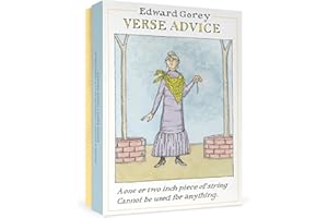 Edward Gorey: Verse Advice Boxed Notecards