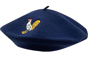 Beret Casquette Spécial Equipe de France Sport Rugby - Football - Handball - Bleu Marine