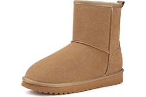 Mishansha Damen Winterschuhe Warm Gefüttert Winterstiefel