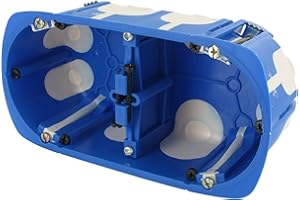 BLM Boîte d'encastrement multi-matériaux RT2012 - 2 postes - D.67 prof.50