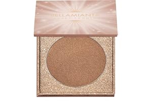 Bellamianta Illuminating Bronzing Powder for Face & Body - Bronzer Powder for a Sunkissed Skin Glow - Lightweight Formula with Ultra-Fine Pigments - Contour and Highlight for All Skin Types - 20g