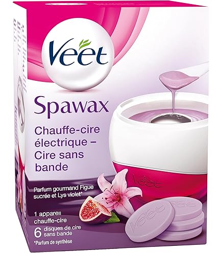 Cire Chaude à épiler Dermawax - Pot 300g - À Chauffer Au Micro-ondes - Spatule Incluse - Pour Tout Le Corps