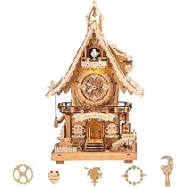 ROKR Puzzle 3D Vélociraptor En Bois – Maquette Mécanique à Remonter 189 Pièces – Cadeau STEM Pour Adulte Et Ado