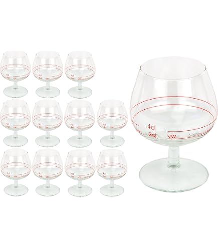 Van Well Set Di 24 Bicchieri Da Liquore Mannheim I 2 Cl In Vetro D 552081