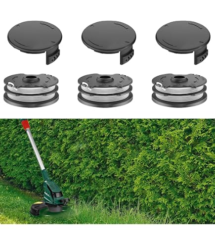 Tappo Di Ricambio Per Bobina Parkside PRTA 20Li C3 E Modelli Compatibili – Copertura Per Tosaerba A Batteria LIDL IAN351753, PRT 300 A1, PRT 550 A1