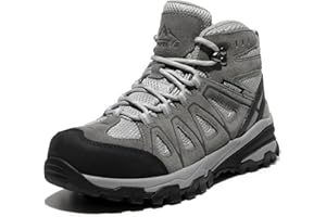 NORTIV 8 Scarpe da Trekking Impermeabili da Donna Scarponi da Montagna Trekking Antiscivolo Leggero Esterno Traspirante
