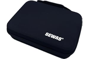 ZENXEAY SEWAS Vape Customs Tasche Hardcase für Vaporizer Mighty & Mighty+ und diverses Zubehör, Reiseetui und Schutz Tragetasche für Verdampfer