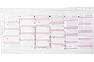 FILOFAX Wkładka do kalendarza A5 Professional planer roczny (niemiecki) 2025