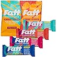 Fatt Keto Taster Pack - Bars & Cookies - 6 Flavours - 6 x 30g - From 1.5g Carbs - 100% Natural Ketogenic Snacks - Low Carb, Low Sugar, High Prebiotic Fibre & Sweetener Free - FattBar
