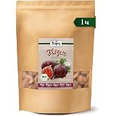 Biojoy BIO Dehydrated Figs, Whole, Sulphite Free, 1 kg | No added sugars, from Turkey