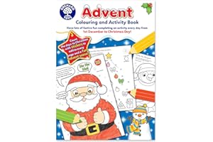 Orchard Toys Advent Colouring and Activity Book, 29.7x21cm