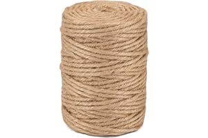 Ficelle Jute naturelle Ø5mm ±100 m La Cordeline CJN33, Naturel